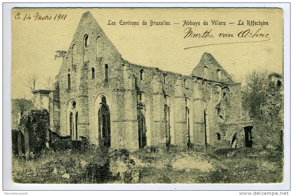 Villers - Ruines De L'Abbaye De Villers - Le Réfectoire - Ed. Nels Serie 11 N° 184 - Villers-la-Ville
