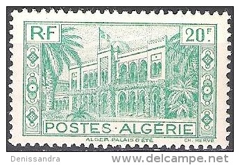 Algérie 1944 Michel 199 Neuf ** Cote (2005) 2.00 Euro Palais D'été - Neufs