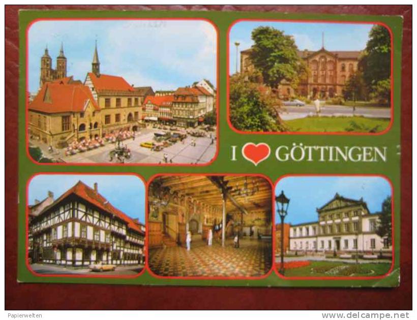 Göttingen - Mehrbildkarte - Goettingen
