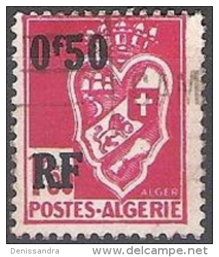Algérie 1946 Michel 246 O Cote (2005) 0.30 Euro Armoirie Alger Cachet Rond - Oblitérés