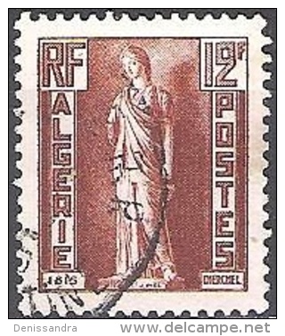 Algerie 1952 Michel 300 O Cote (2005) 0.40 Euro Isis Cachet Rond - Oblitérés