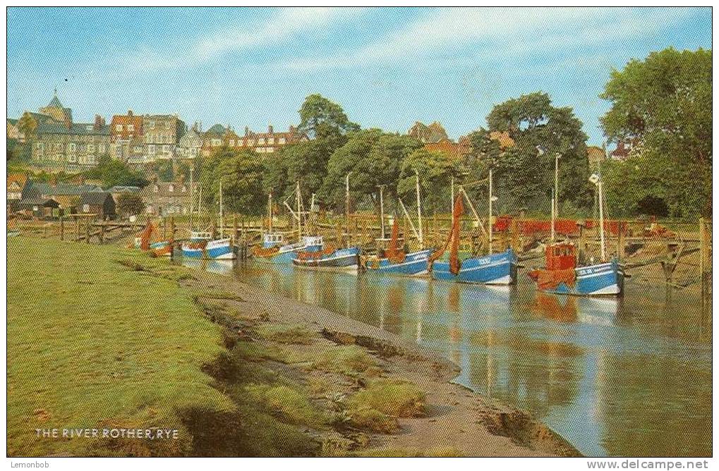 Britain United Kingdom - The River Rother, Rye Postcard [P639] - Rye