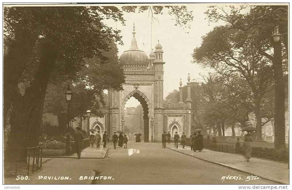 Britain United Kingdom - Pavilion, Brighton 1929 Used Real Photo Postcard [P644] - Brighton