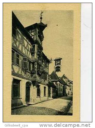 TURCKHEIM - Hotel Des Deux Clefs - Turckheim