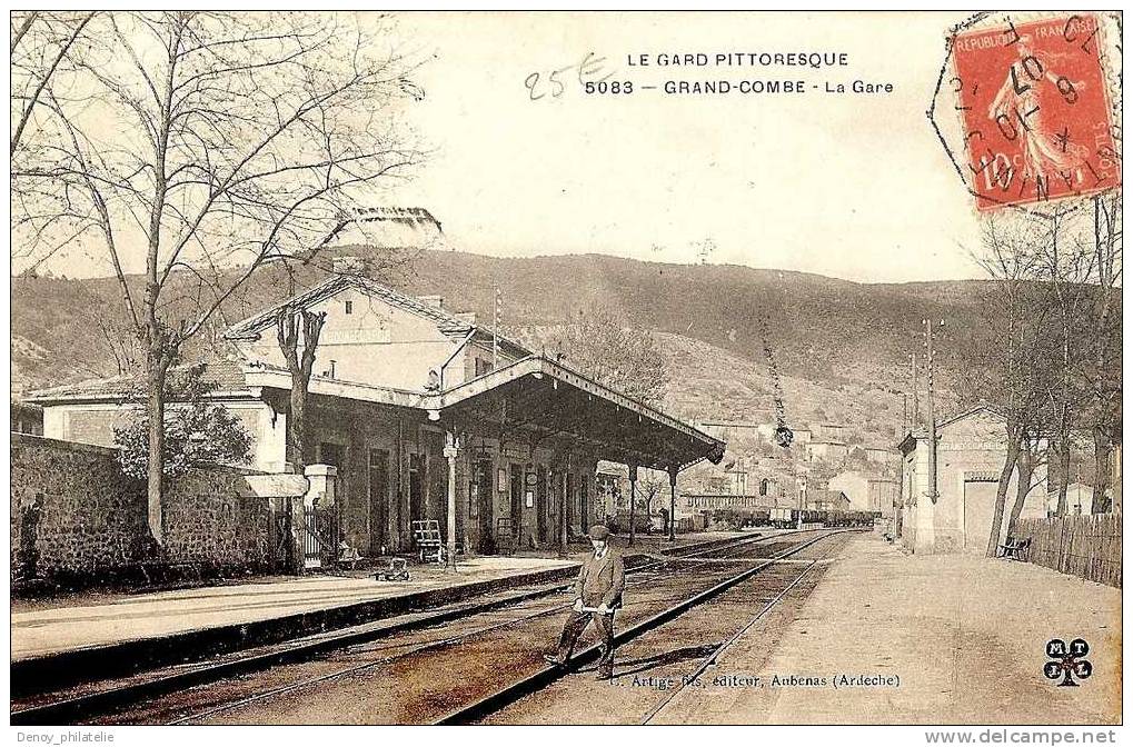 30/ LA GRAND COMBE / LA GARE - La Grand-Combe