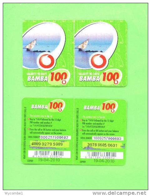 KENYA - Remote Phonecard/Bamba 2 Cards In 1 - Kenya