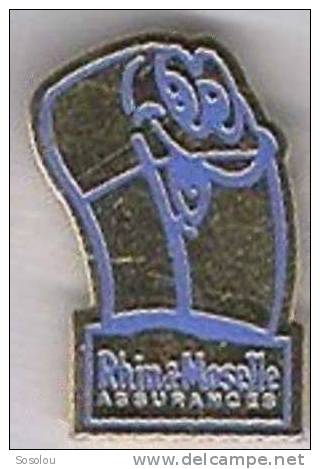 Rhina Moselle Assurances  , Le Logo - Administración