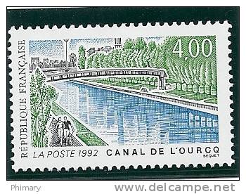 - A .1992 - Y.T.  N° 2764 - NEUF * * -  LE CANAL DE L'OURCQ  - - Neufs