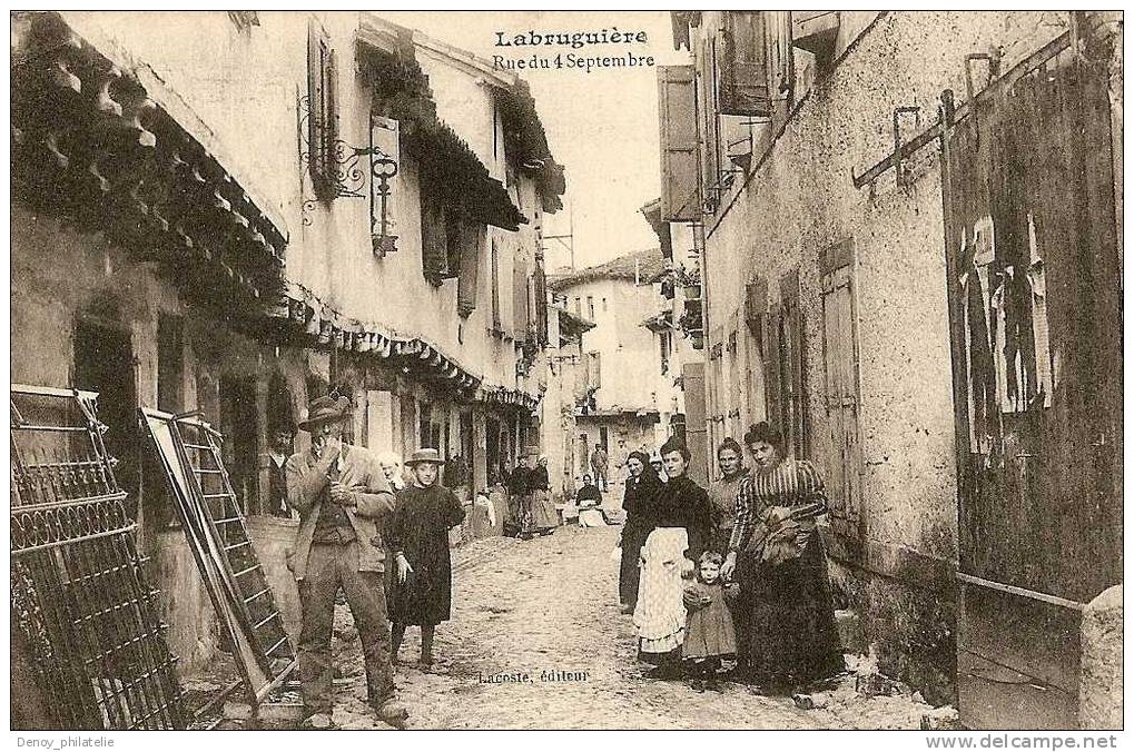 81/ LABRUGUIERE / RUE DU 4 SEPTEMBRE - Labruguière