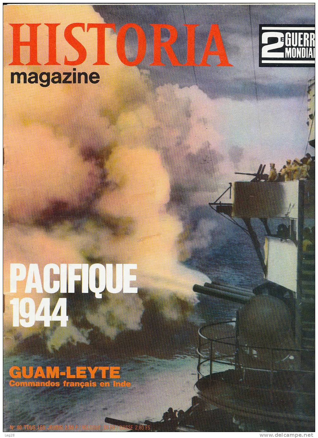 HISTORIA  MAGAZINE  N° 80 - Français