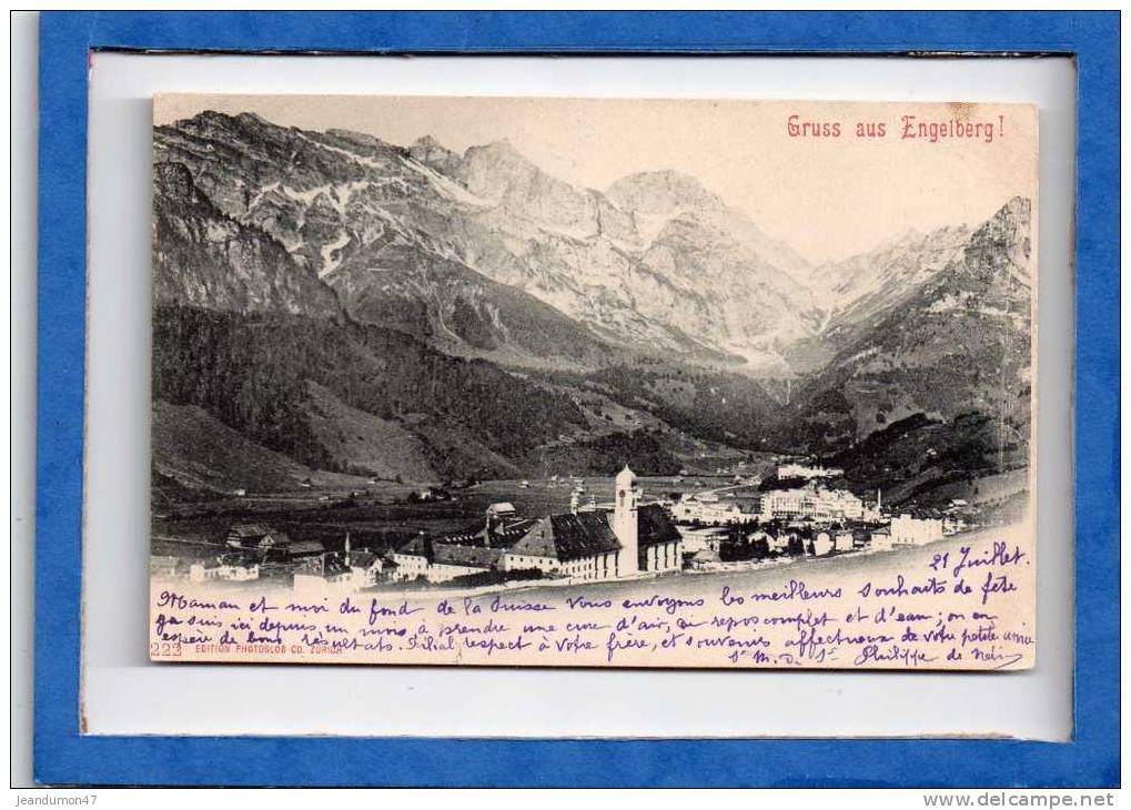 GRUSS AUS ENGELBERG. - Engelberg