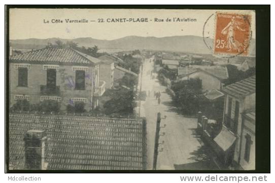 66 CANET EN ROUSSILLON /   Canet-plage  -   Rue De L'aviation    / - Canet En Roussillon