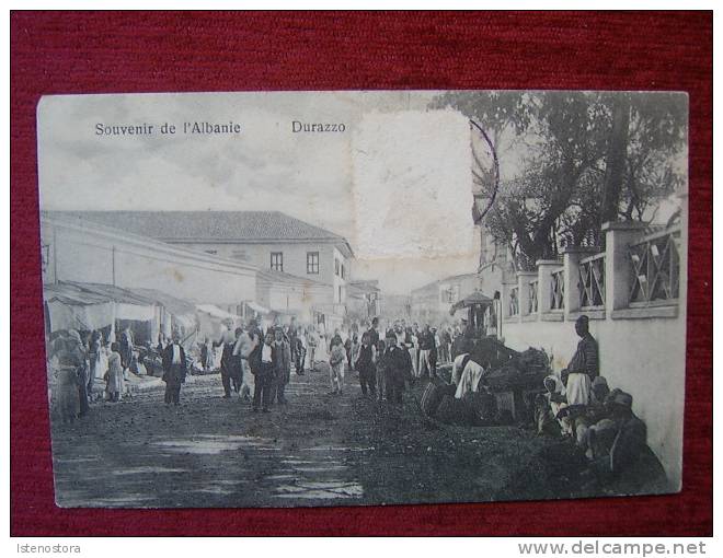 ALBANIA - DURRES / TURKEY - DIRAC / ITALY - DURAZZO / 1910-20 - Albania