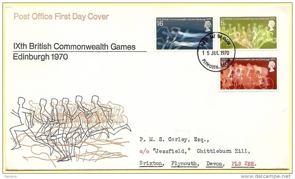 FDC GB 1970 - 1952-1971 Pre-Decimal Issues