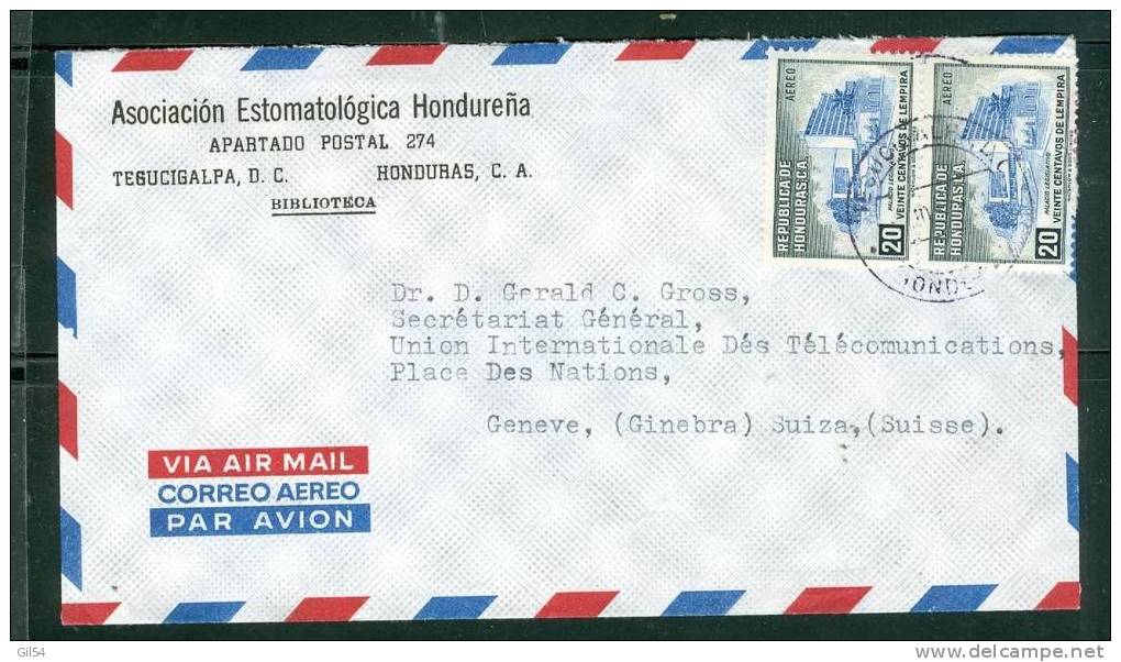 Lettre  DeHonduras    Pour La Suisse  En 1961 - AB0226 - Honduras