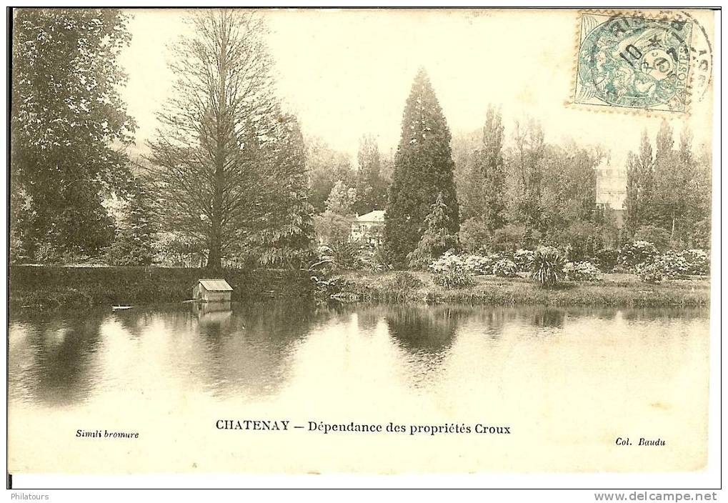 CHATENAY  -  Dépendance Des Propriétés Croux - Chatenay Malabry