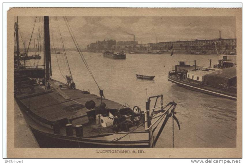 C 4251 - LUDWIGSHAFEN  - Allemagne - Belle CPA - RARE - - Ludwigshafen