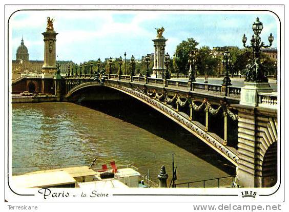 X VIAGGIATA PARIS LA SEINE - The River Seine And Its Banks