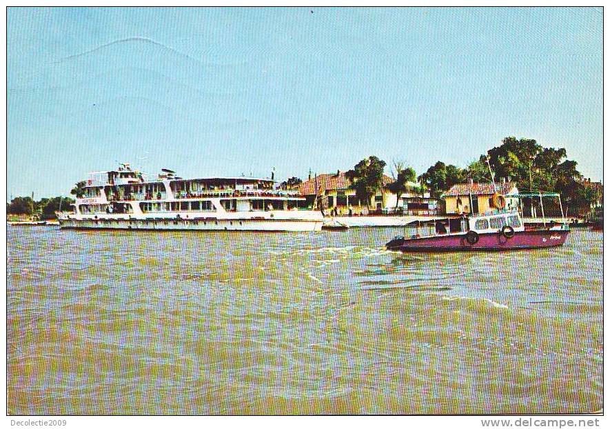 ZD2432 Ship Bateaux Romania Des Vaisseaux Des Pecheurs Sur Le Canal Saint George Used Good Shape 1979 - Fishing Boats