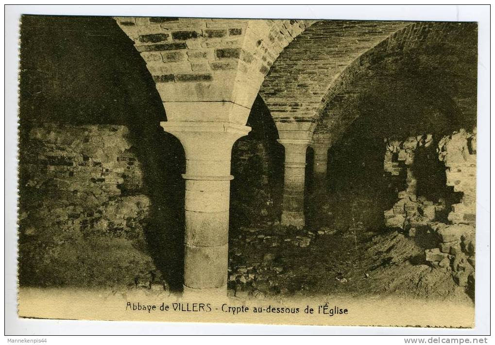 Villers - Abbaye De Villers - Crypte Au-dessous De L'Eglise - Villers-la-Ville