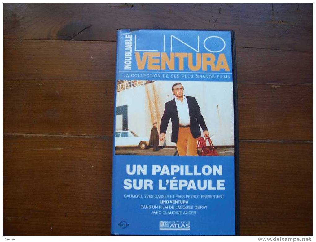 FILMS  DE  LINO  VENTURA ° UN PAPILLON SUR L´ EPAULE - Classiques