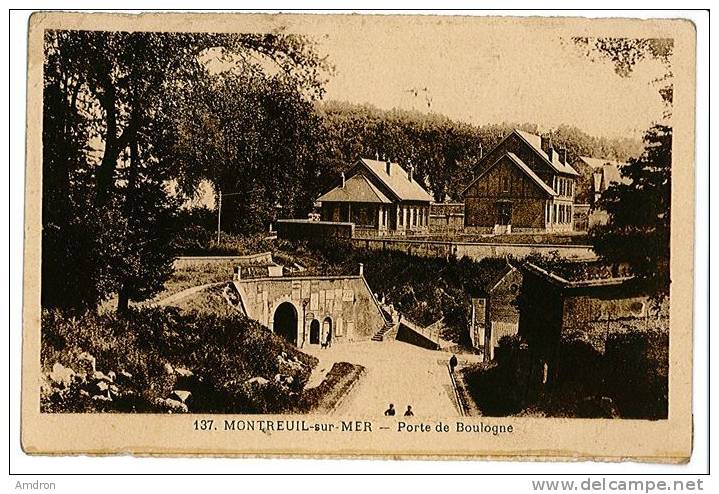 Montreuil Sur Mer - Porte De Boulogne - Montreuil