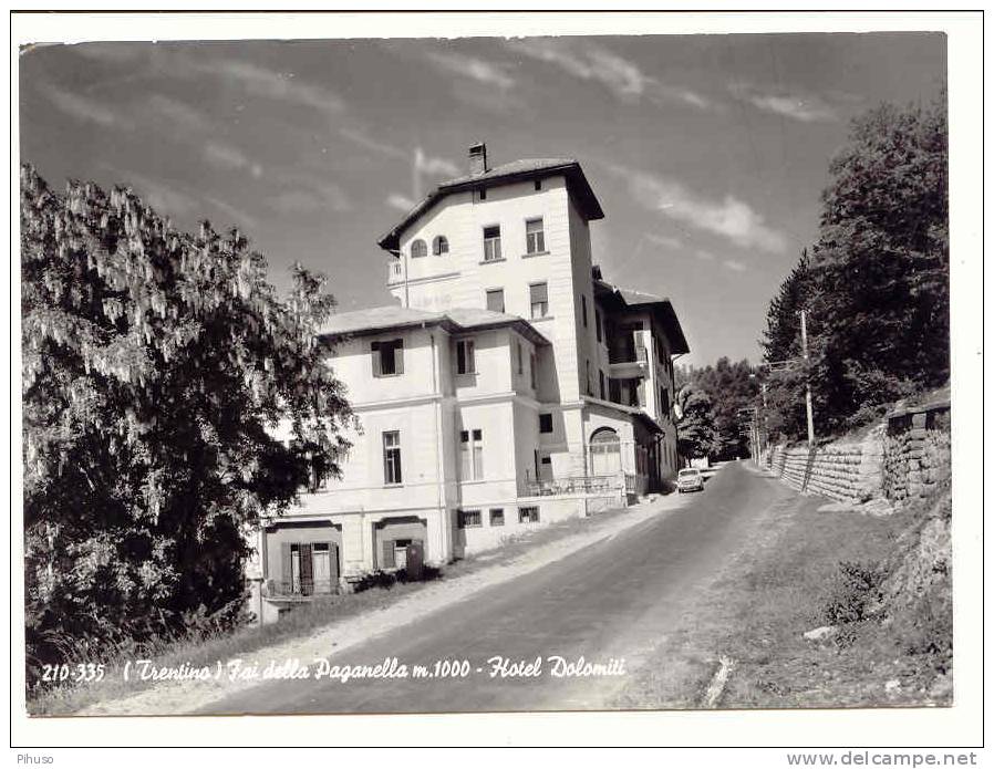 IT87 : FAI DELLA PAGANELLA : Hotel Dolomiti - Altri & Non Classificati