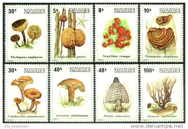 ZAIRE : 22-01-1979 : (MNH) Set 8v : OCB : 958-965  Yvert : 943-950. - Nuevos