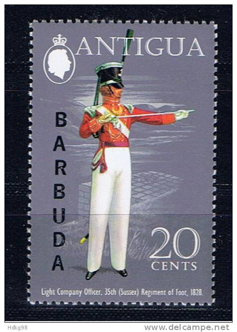 AB+ Antigua Barbuda 1973 Mi 298 Mnh Soldat - 1960-1981 Autonomie Interne