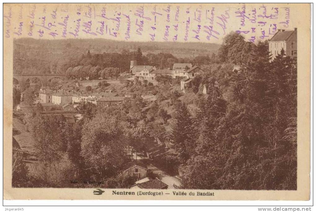 CPSM NONTRON (Dordogne) - La Vallée Du Bandiat - Nontron