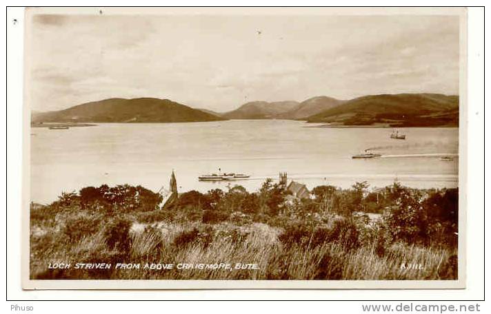 UK104   BUTE : Loch Striven From Above CRAIGMORE - Bute