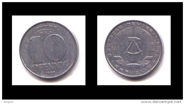 10 PFENNIG 1970 A - 10 Pfennig