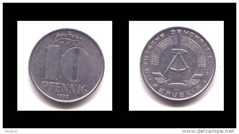 10 PFENNIG 1979 A - 10 Pfennig