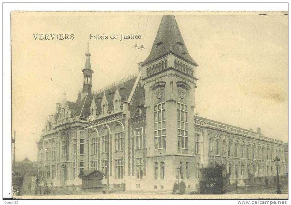 BELGIQUE - VERVIERS - Palais De Justice - Edit : Dumoet - Verviers