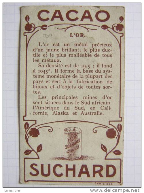 MILKA SUCHARD - L'Or - Bijoutier - Suchard