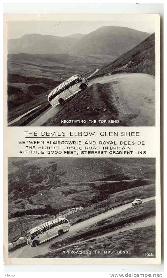 UK197  BLAIRGOWRIE / ROYAL DEESIDE : The Devil's Elbow, Glen Shee ( Bus) - Perthshire