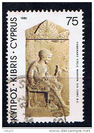 CY+ Zypern 1980 Mi 530 Stele - Used Stamps