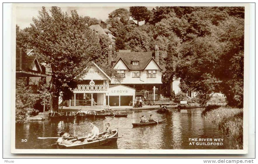 UK194  GUILDFORD : The River Wey - Surrey