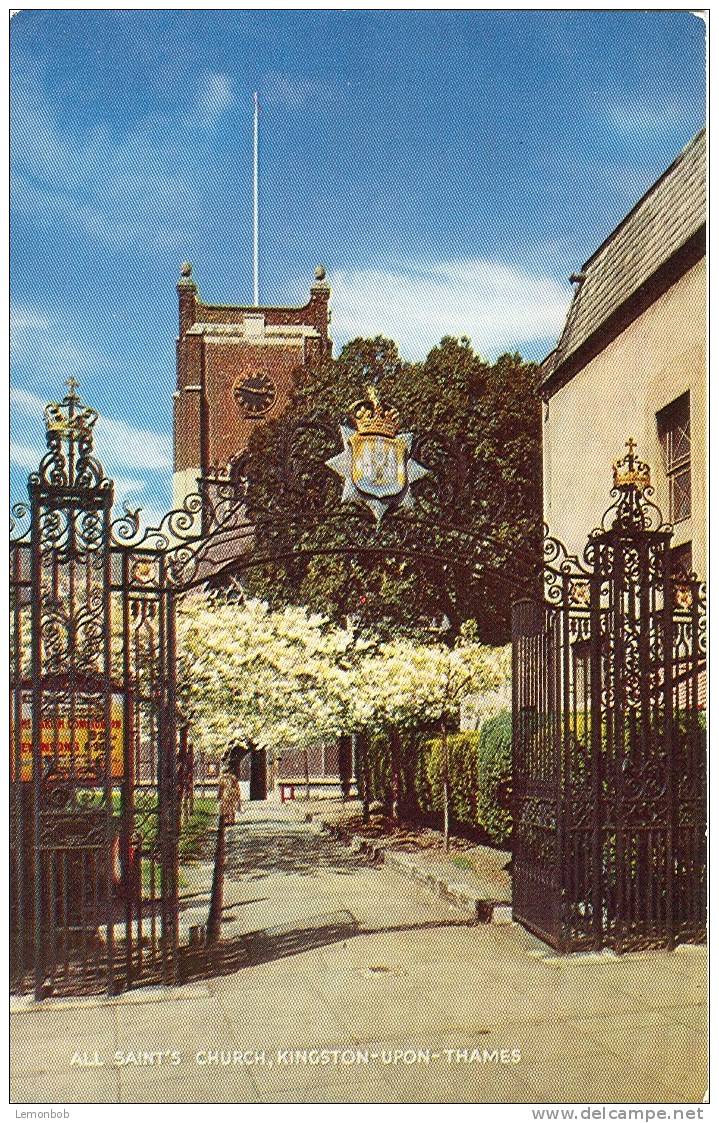 Britain United Kingdom - All Saint's Church, Kingston Upon Thames Postcard [P661] - Londen - Buitenwijken