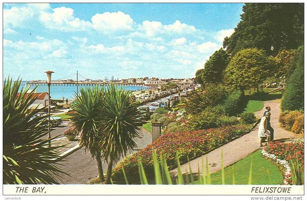 Britain United Kingdom - The Bay, Felixstowe Postcard [P677] - Other & Unclassified