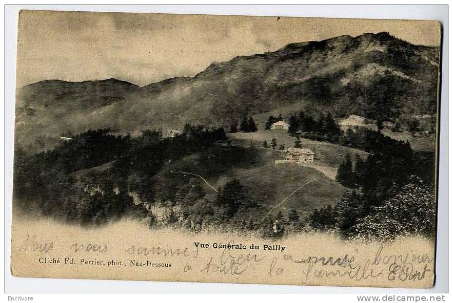 Cpa Vue Générale Du PAILLY - Perrier Ph Naz Dessous - Pailly