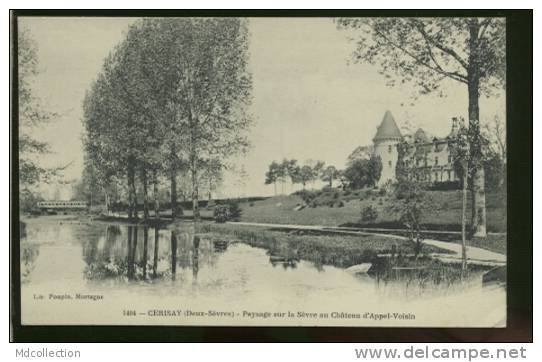 79 CERIZAY / Paysage Sur La Sèvre Au Château D' Appel-Voisin / - Cerizay