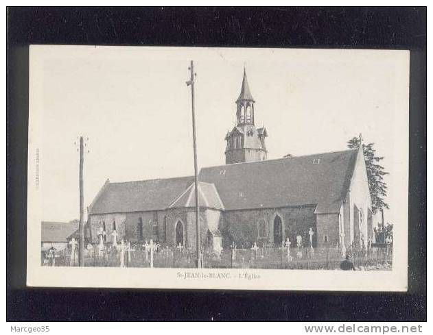 St Jean Le Blanc L'église édit.legris Belle Carte - Other & Unclassified