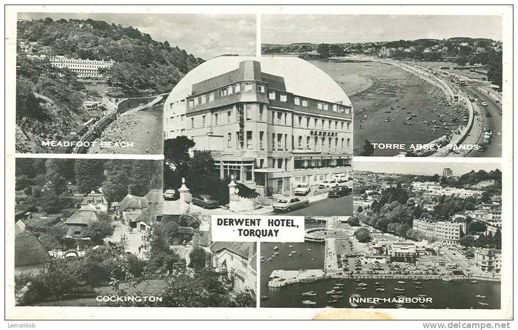 Britain United Kingdom - Derwent Hotel, Torquay Real Photo Postcard [P688] - Torquay