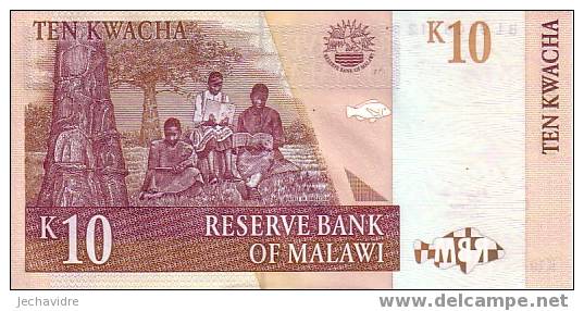 MALAWI   10 Kwacha   Daté Du 01-06-2004   Pick 43     ***** BILLET  NEUF ***** - Malawi