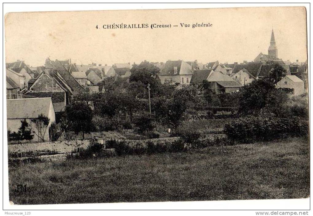 23 - Chénérailles - Vue Générale - Edit PM N°4 - Chenerailles