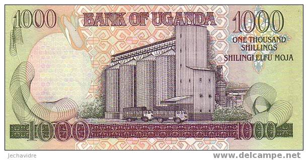 OUGANDA   1 000 Shillings  Emission De 1998   Pick 36b     ***** BILLET  NEUF ***** - Ouganda