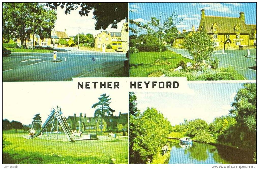 Britain United Kingdom - Nether Heyford Postcard [P698] - Northamptonshire