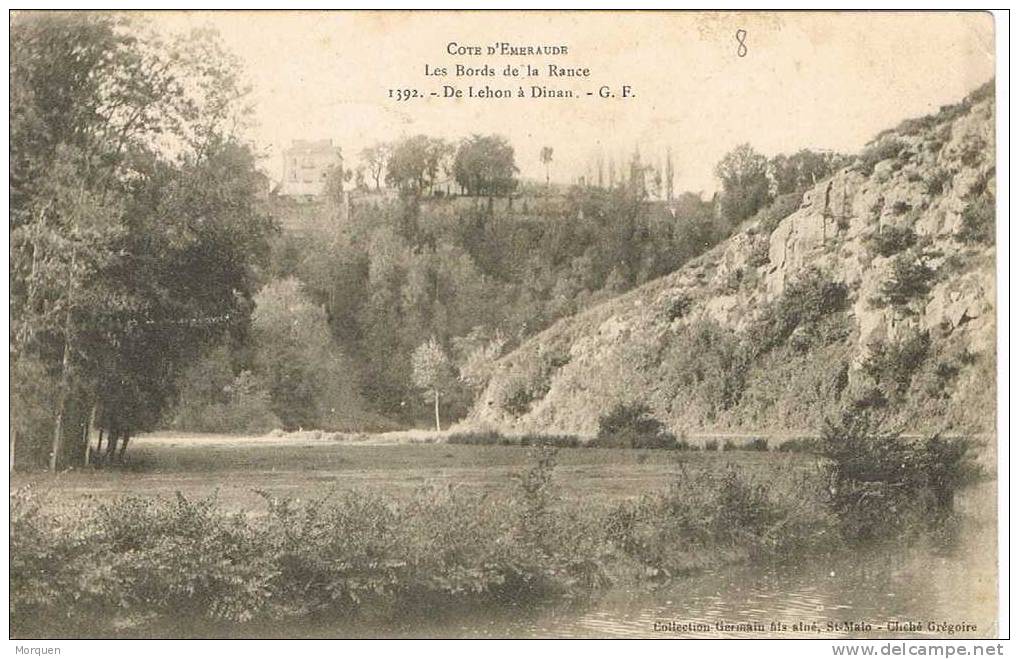 Postal Cote D'Emeraude. LE BORDS De La RANCE ( De Lehon A Dinan) - Dinan