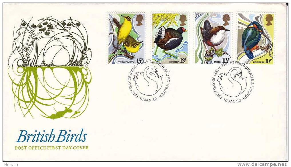 1980  Birds    SG 1109-1112 - 1971-1980 Decimal Issues